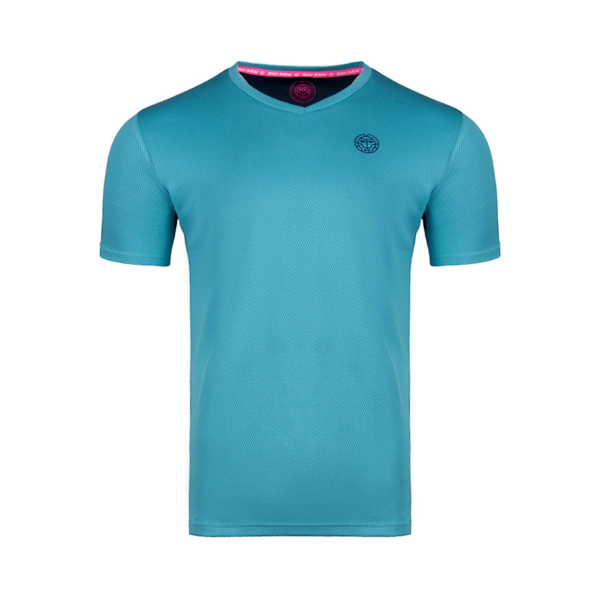 BIDI BADU Evin Tech Round T-Shirt Jungen - hellblau, dunkelblau