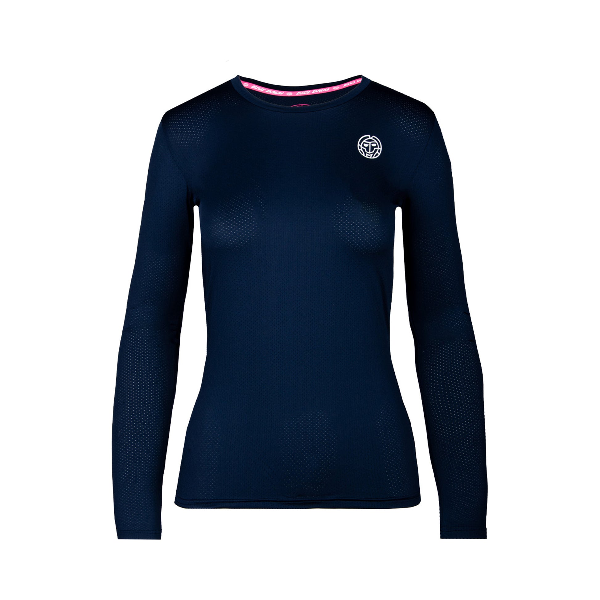 BIDI BADU Mina Tech Roundneck Longsleeve Mädchen - dunkelblau,