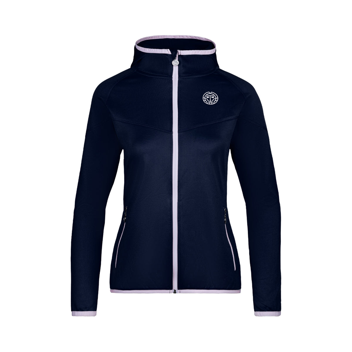 BIDI BADU Grace Tech Trainingsjacke Mädchen - dunkelblau, weiß