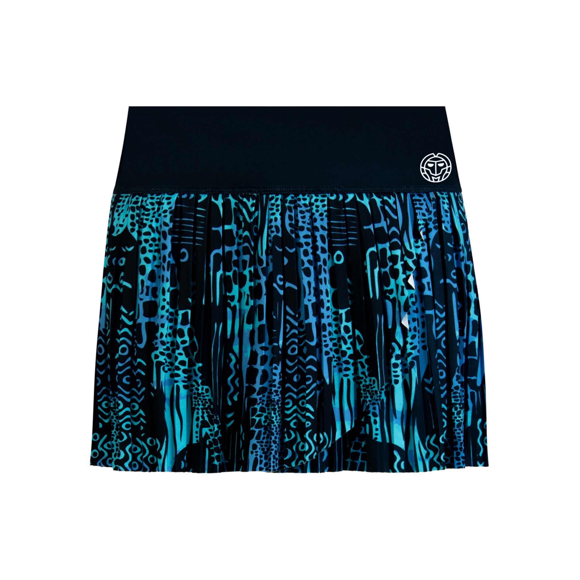 BIDI BADU Lowey Tech Plissee Rock Damen - blau,