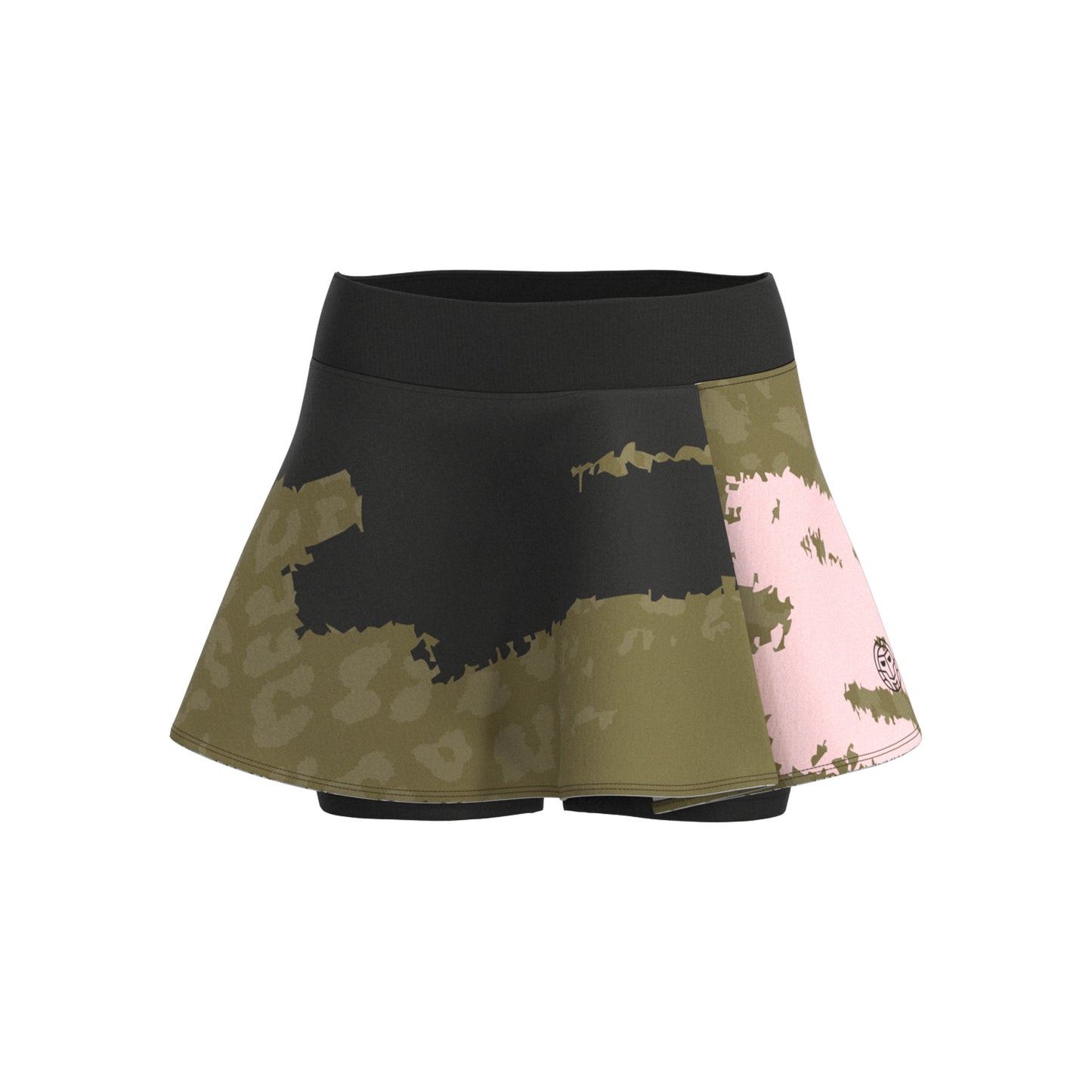 BIDI BADU Crew Wavy Rock Damen - oliv, mehrfarbig