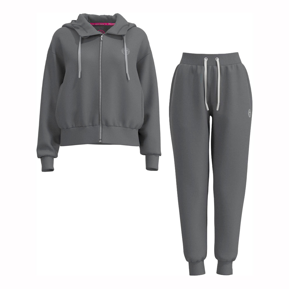 BIDI BADU Chill Trainingsanzug Damen - dunkelgrau,