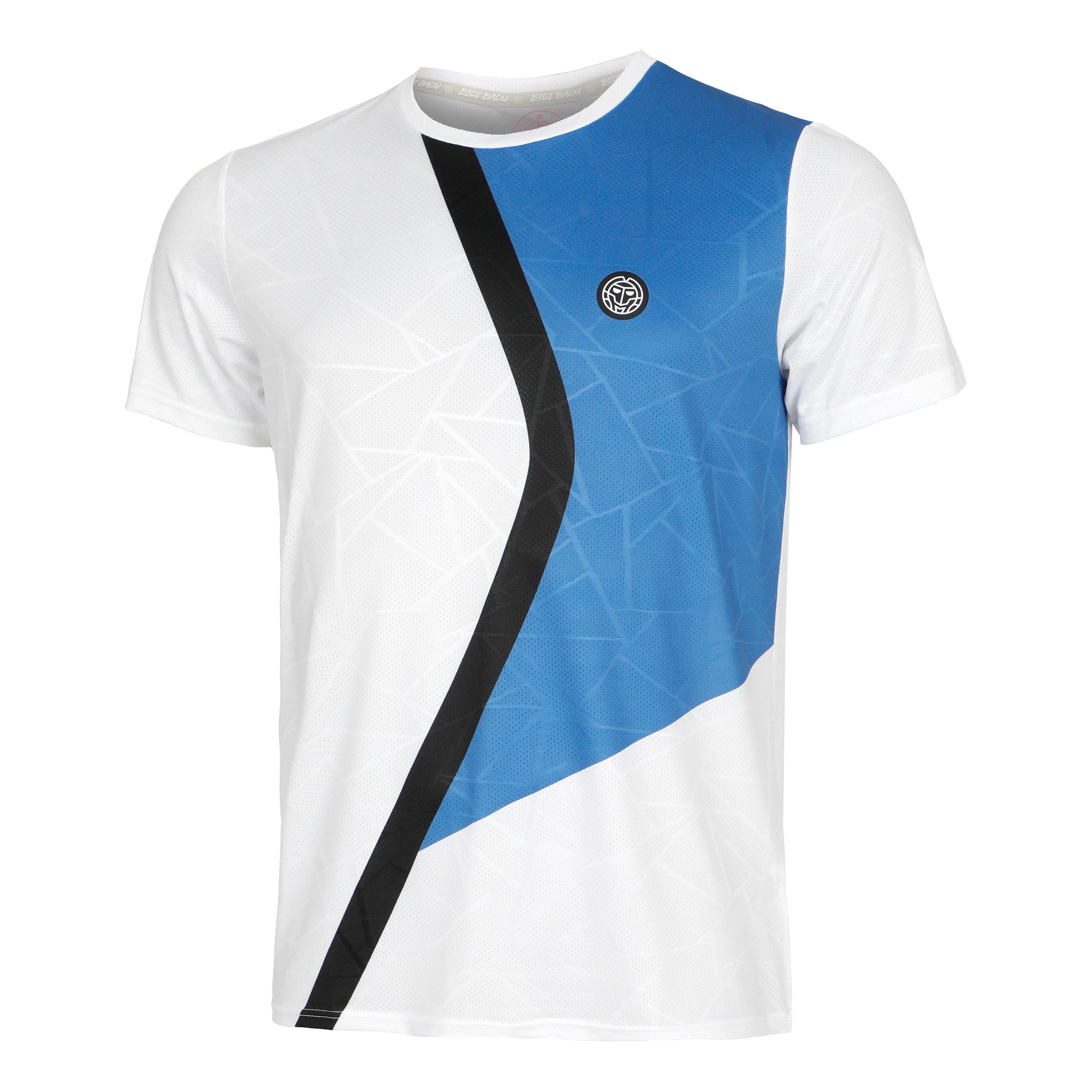 BIDI BADU Swing Styles T-Shirt Herren - weiß, blau