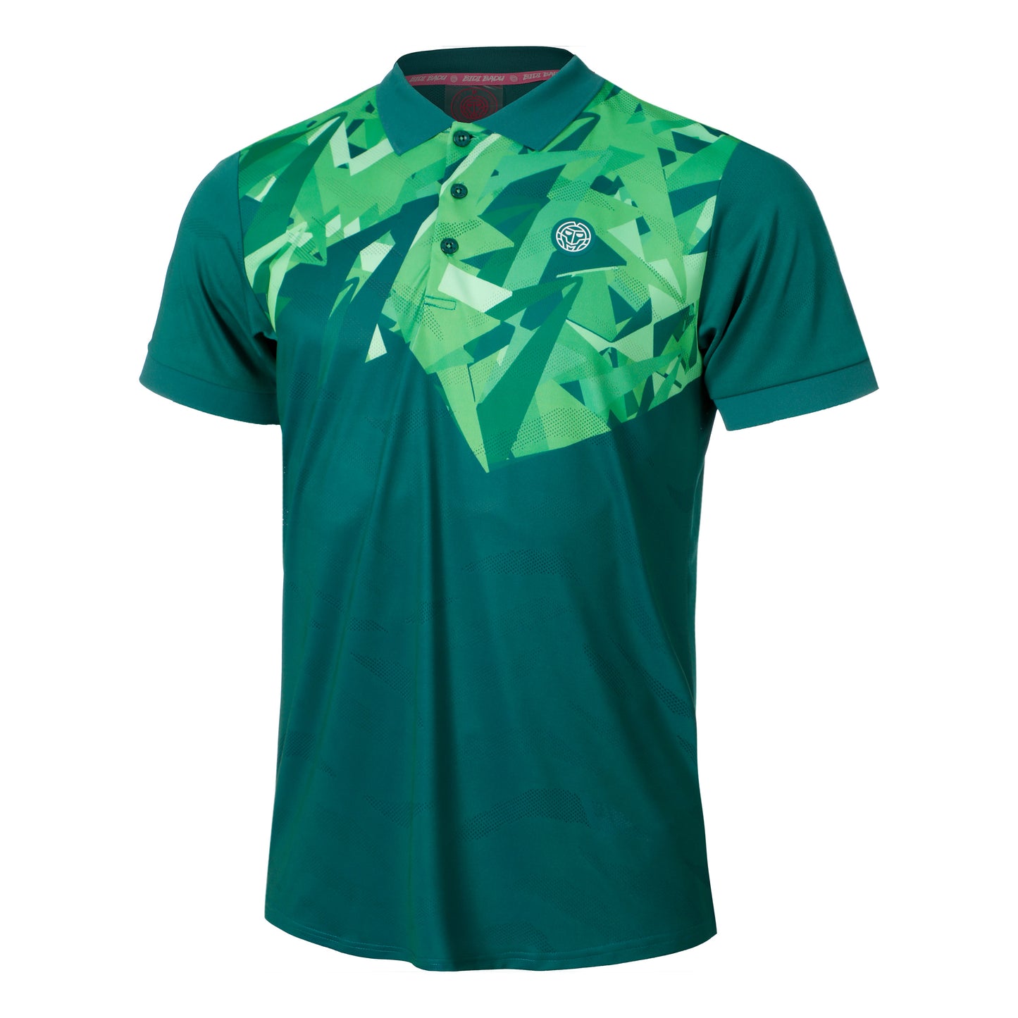 BIDI BADU Spike Polo Herren-Dunkelgrün,Grün