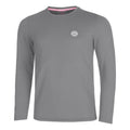 Crew Roundneck Longsleeve Herren-Grau