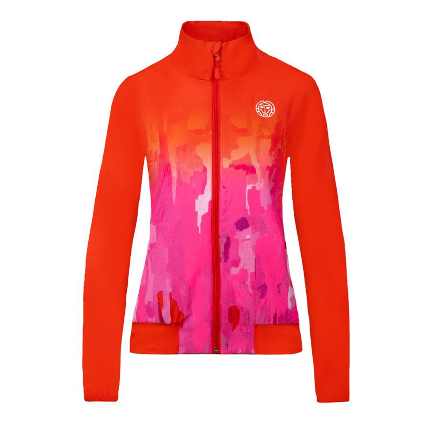 BIDI BADU Gene Tech Trainingsjacke Damen-Rot,Rosa