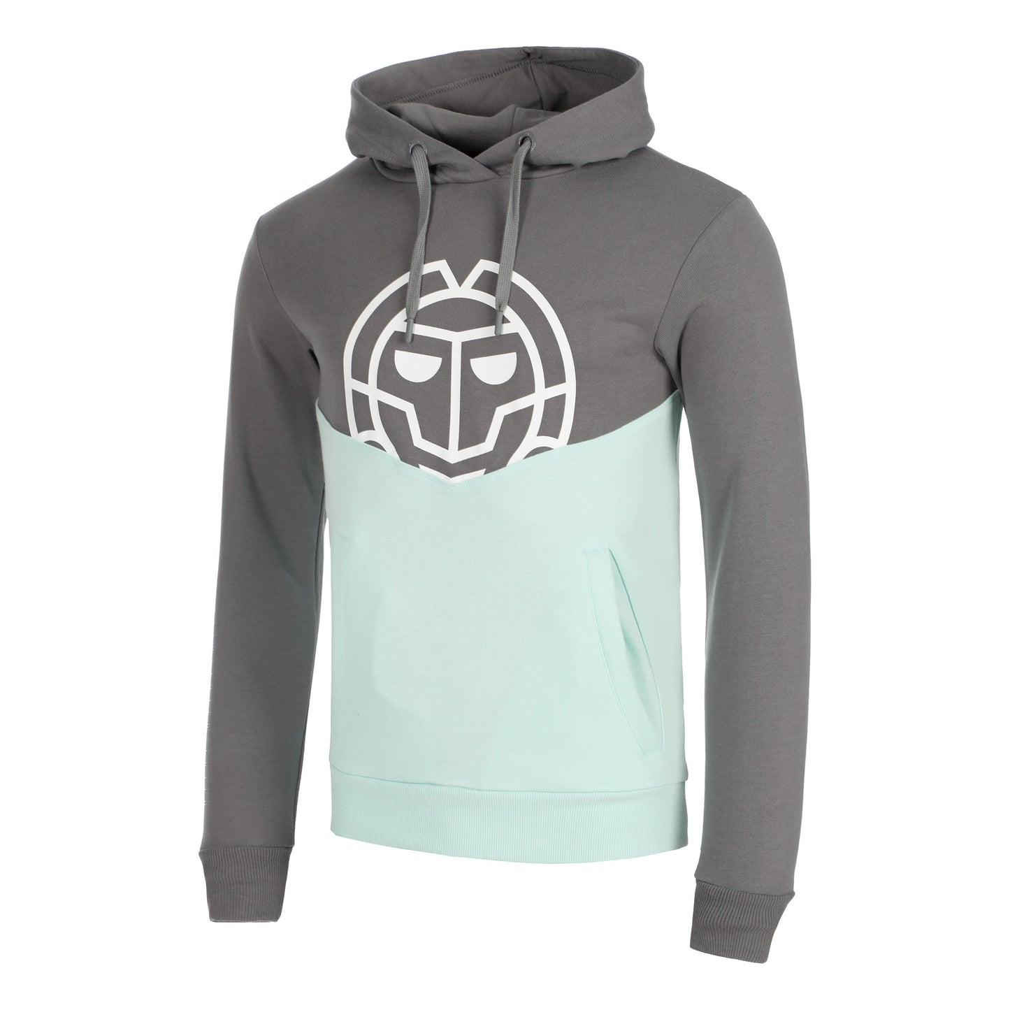 BIDI BADU Lunis Lifestyle Hoody Herren-Dunkelgrau,Mint