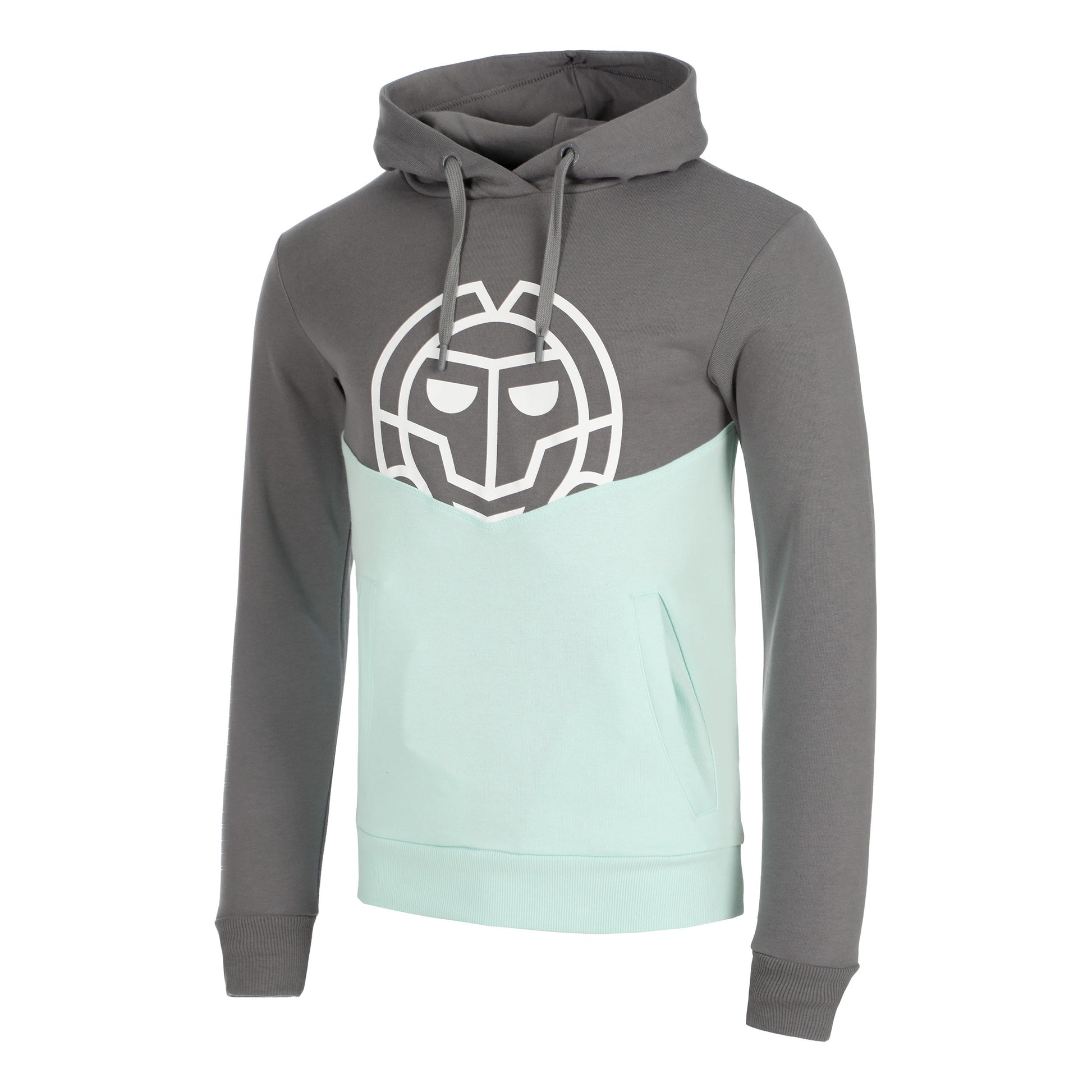 BIDI BADU Lunis Lifestyle Hoody Herren-Dunkelgrau,Mint