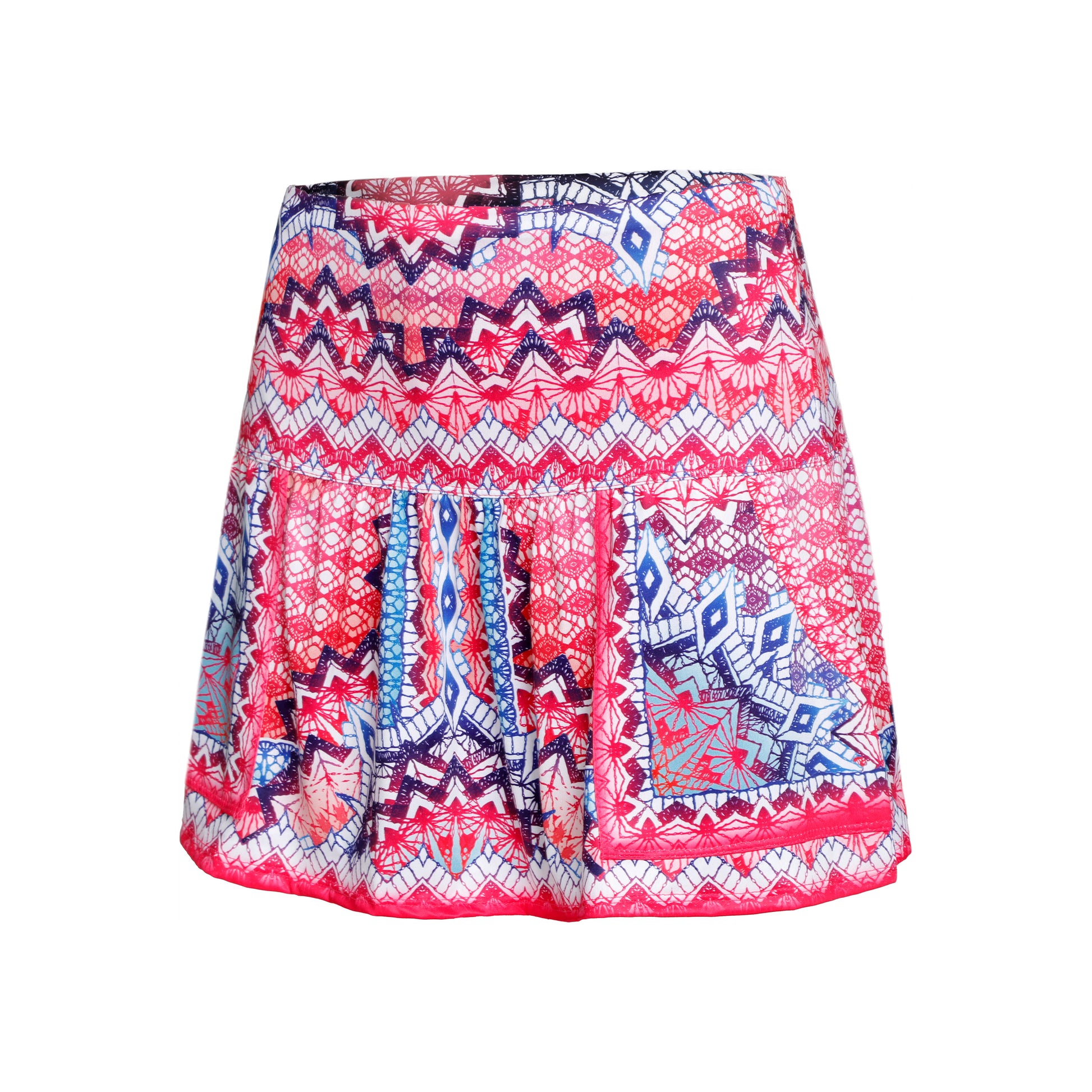 Lucky in Love Long Meridian Pocket Rock Damen - mehrfarbig,