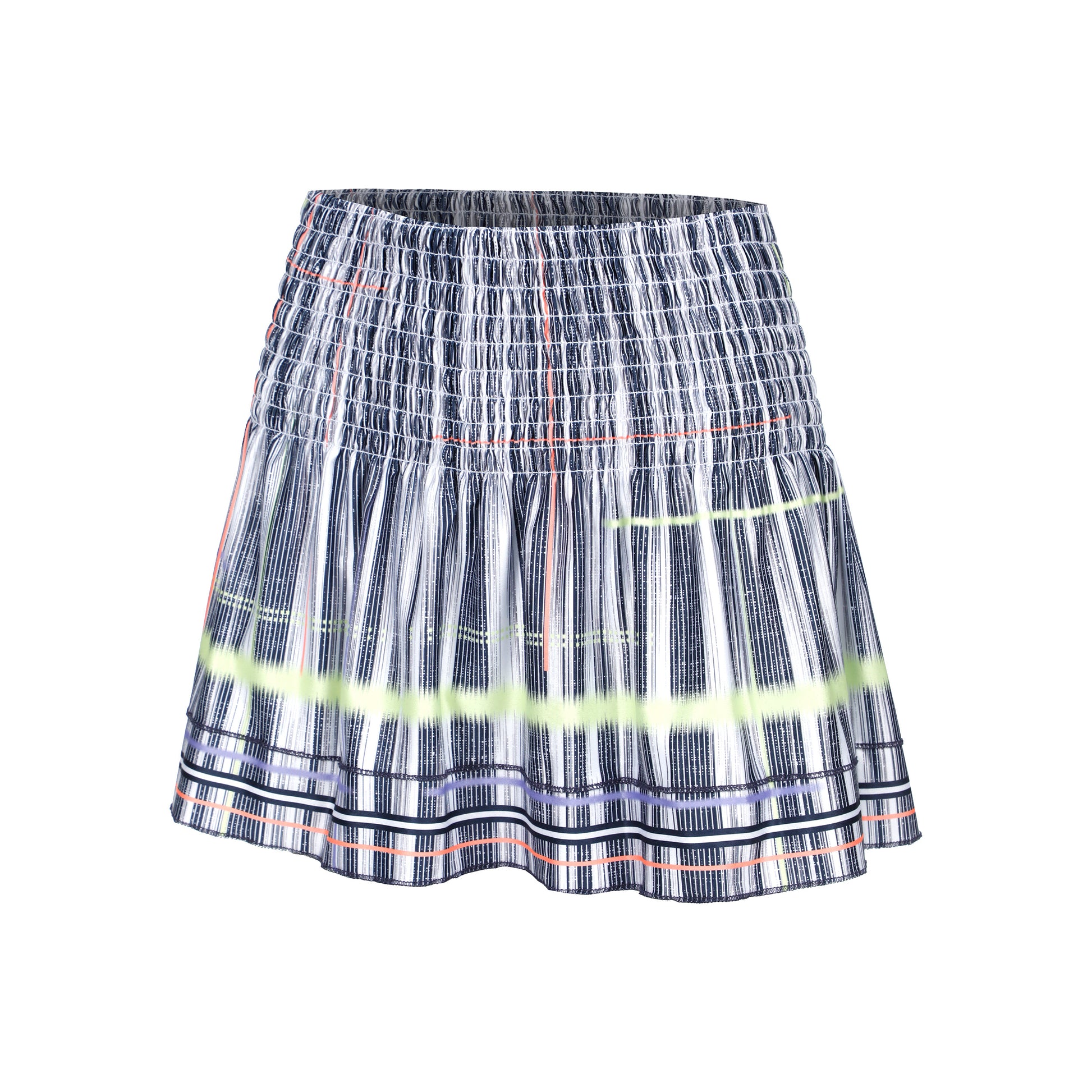 Lucky in Love Can't Find Me Love Long Hide Out Smocked Rock Damen - weiß, schwarz