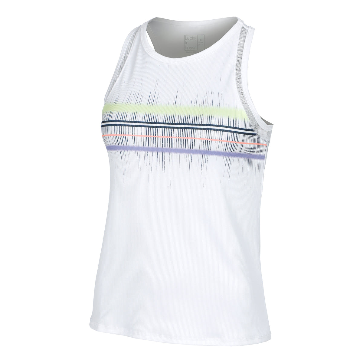 Lucky in Love Grand Slam Tank W/Bra Tank-Top Damen - weiß,
