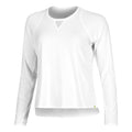 High Low Breezy Longsleeve Damen - weiß,