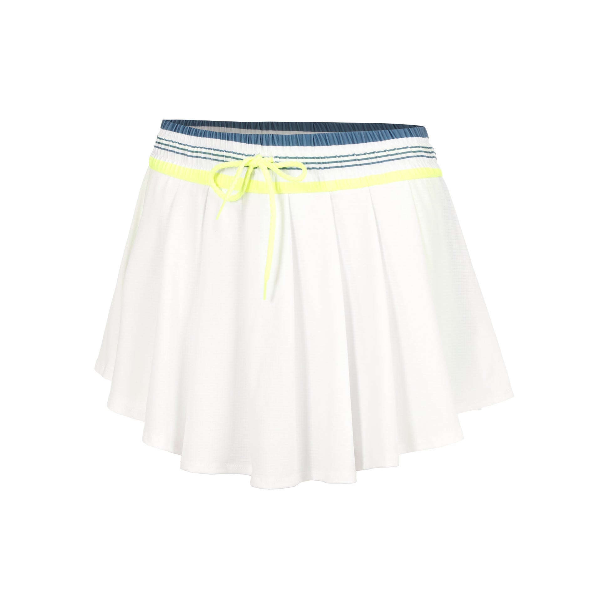 Lucky in Love High Waist Legacy Stripe Rock Damen - weiß,