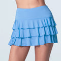 Awesome Ruffle Rock Damen-Hellblau