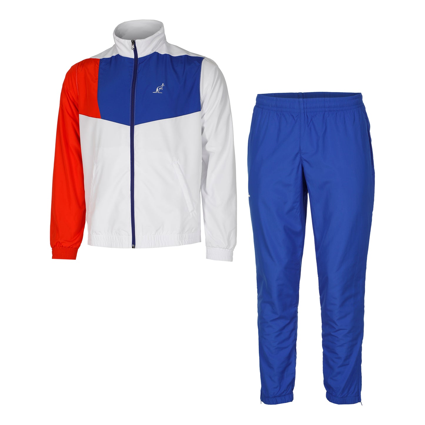 Australian Smash Color Block Trainingsanzug Herren - weiß,