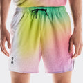 Court Shorts Herren-Weiß,Mehrfarbig