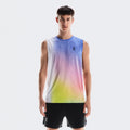 Court Tank-Top Herren - blau, weiß