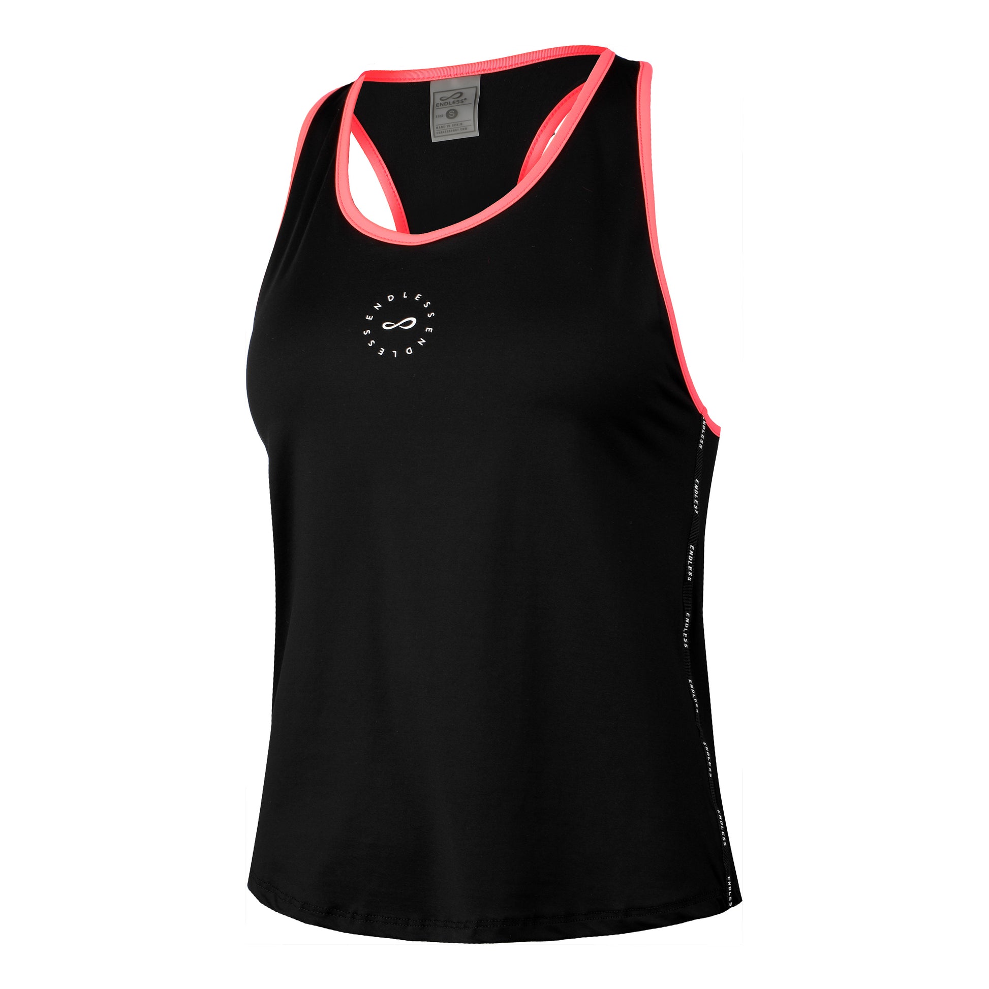 Endless Elite T-Shirt Damen - schwarz, pink
