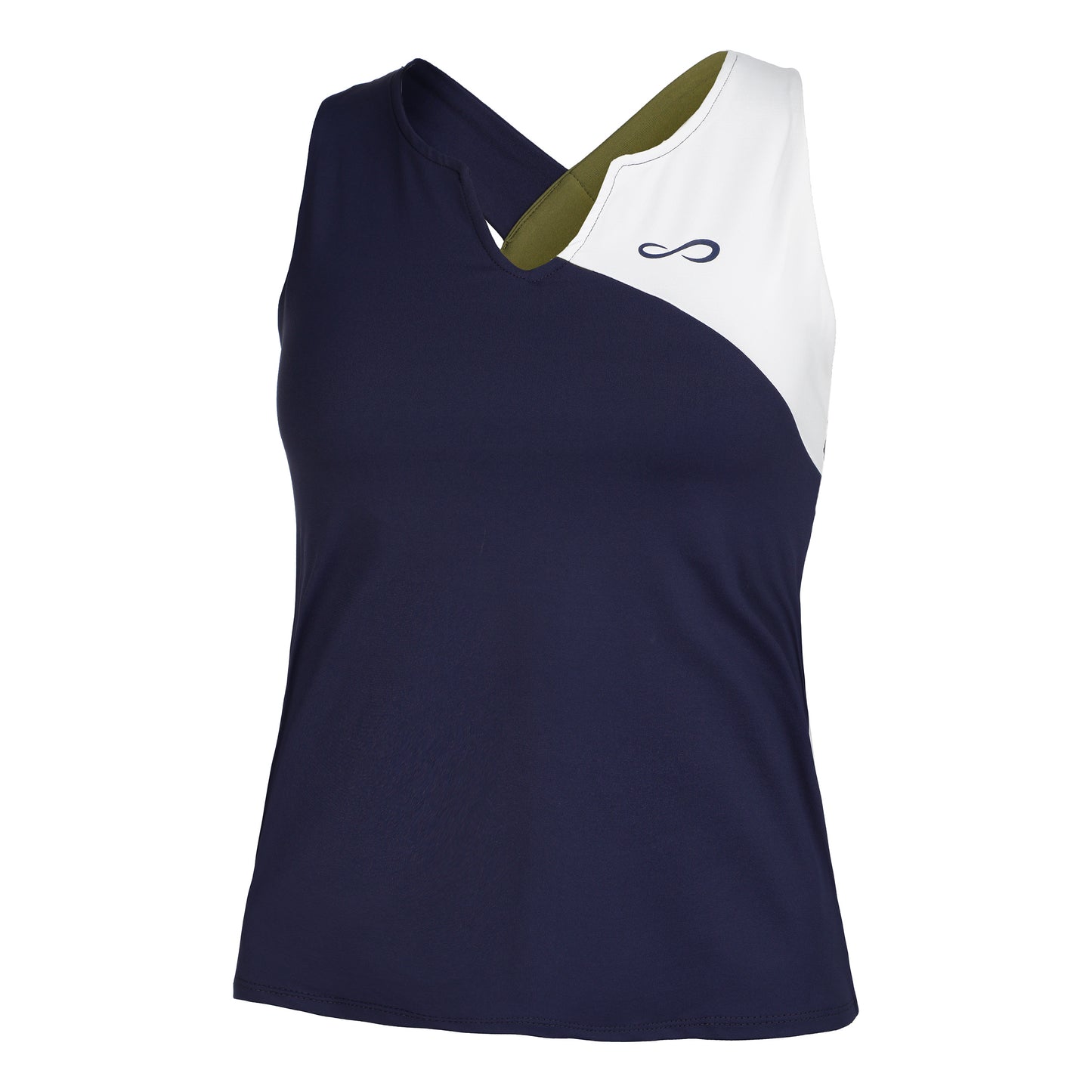 Endless Bliss Tank-Top Damen - dunkelblau, weiß