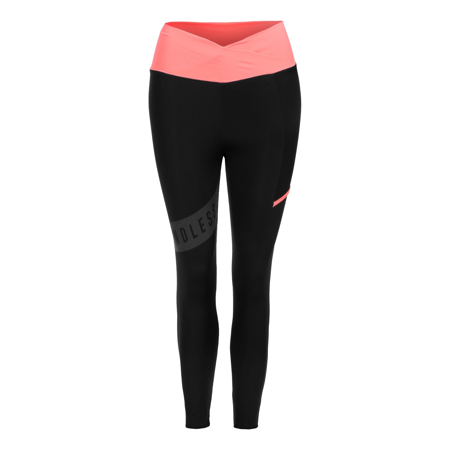 Endless Cross Pocket Tight Damen - schwarz, koralle