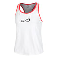 Speed II Tank-Top Damen - weiß, rosa
