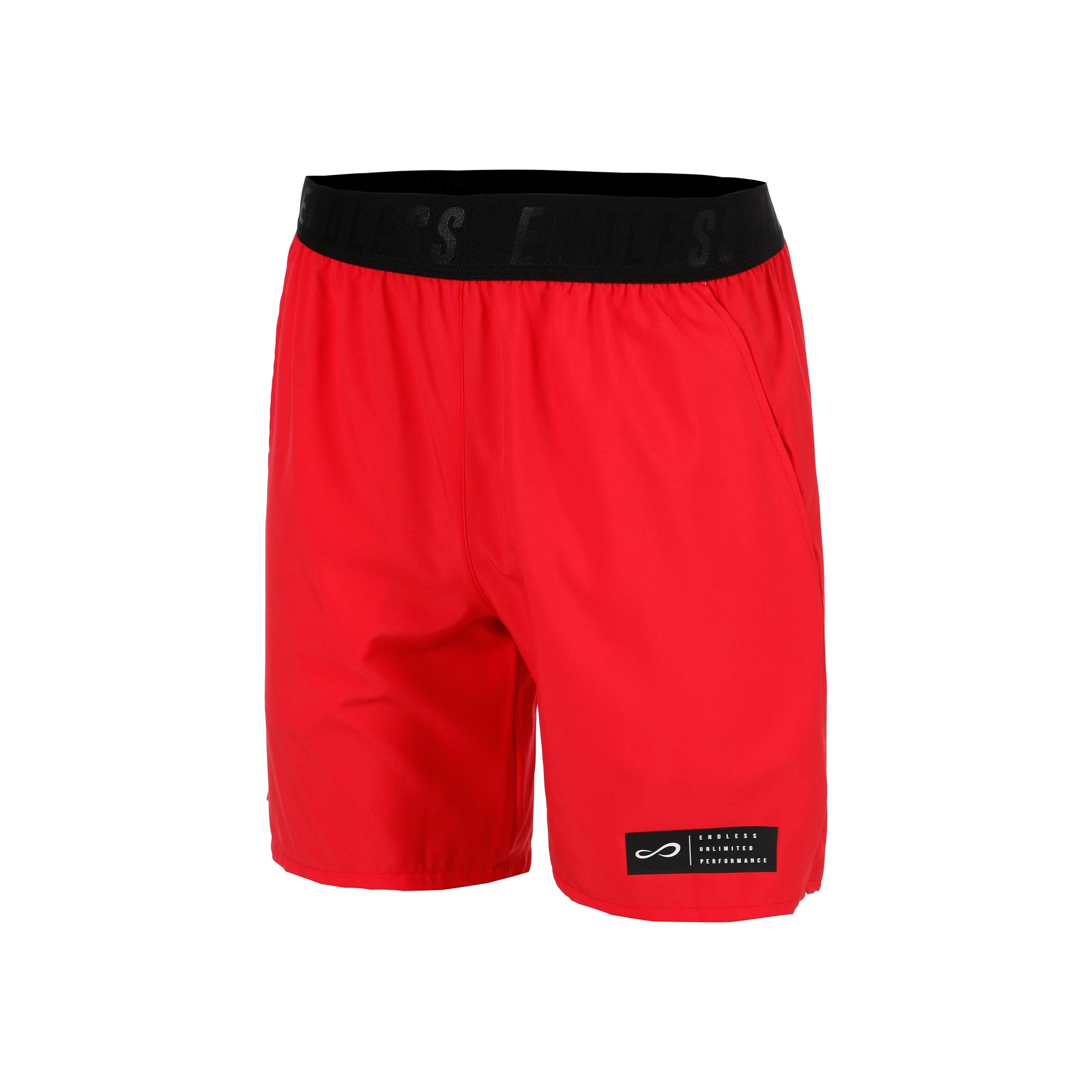 Endless Ace Iconic Shorts Herren - rot, schwarz