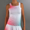 Breeze Tank-Top Damen-Neonpink,Weiß
