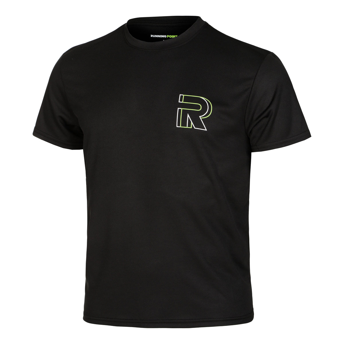 Running Point Basic Laufshirt Herren-Schwarz