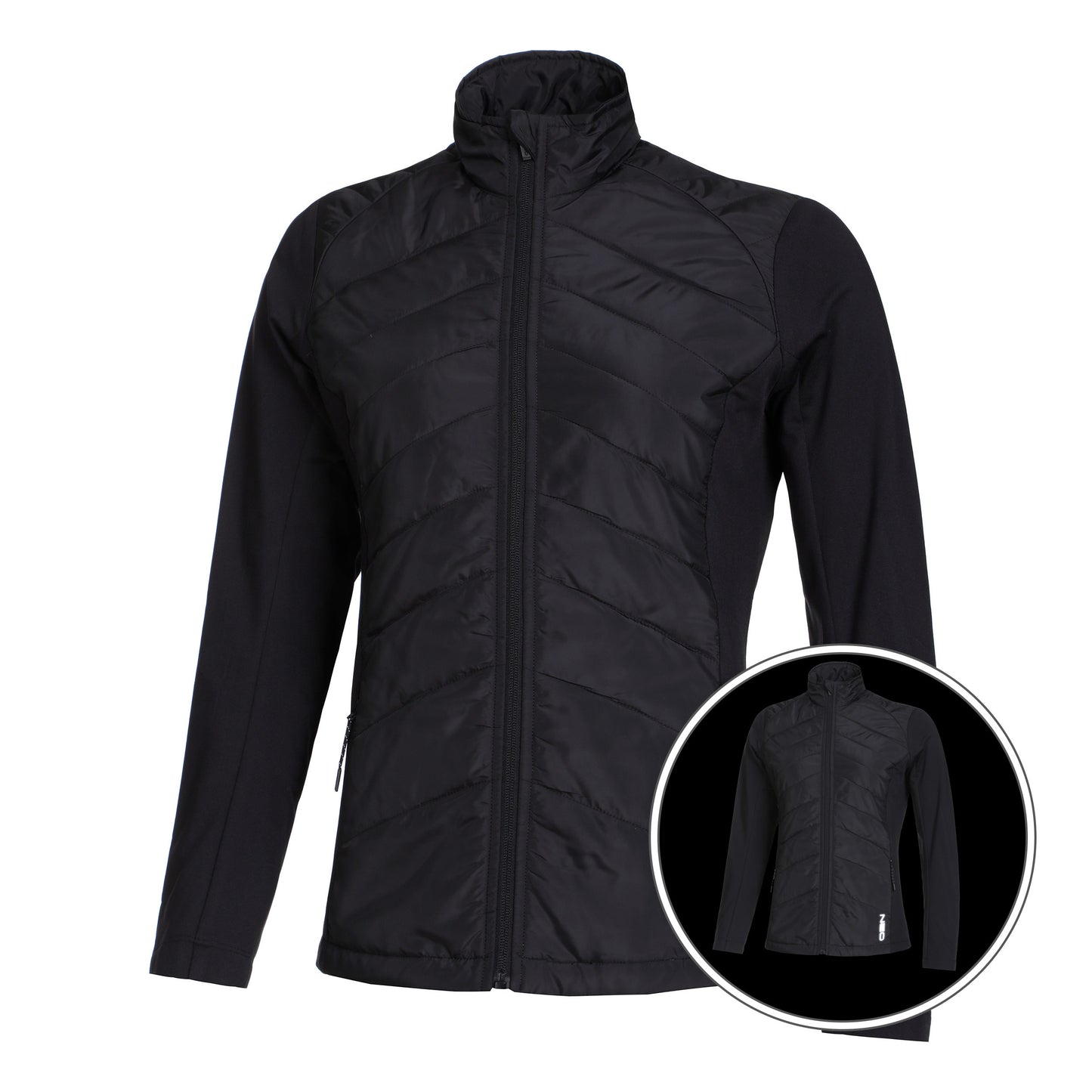 NEO Clima Laufjacke Damen-Schwarz