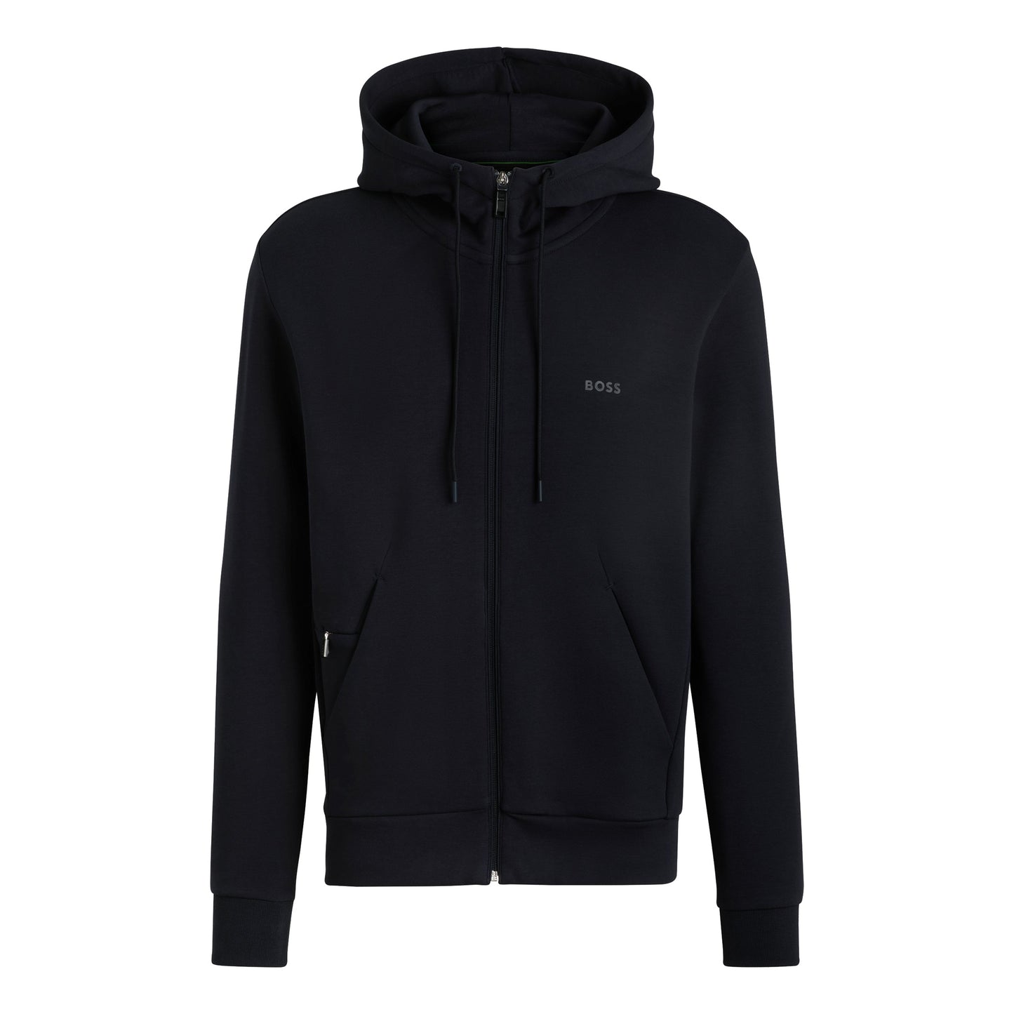 BOSS Shaggy Sweatjacke Herren-Dunkelblau