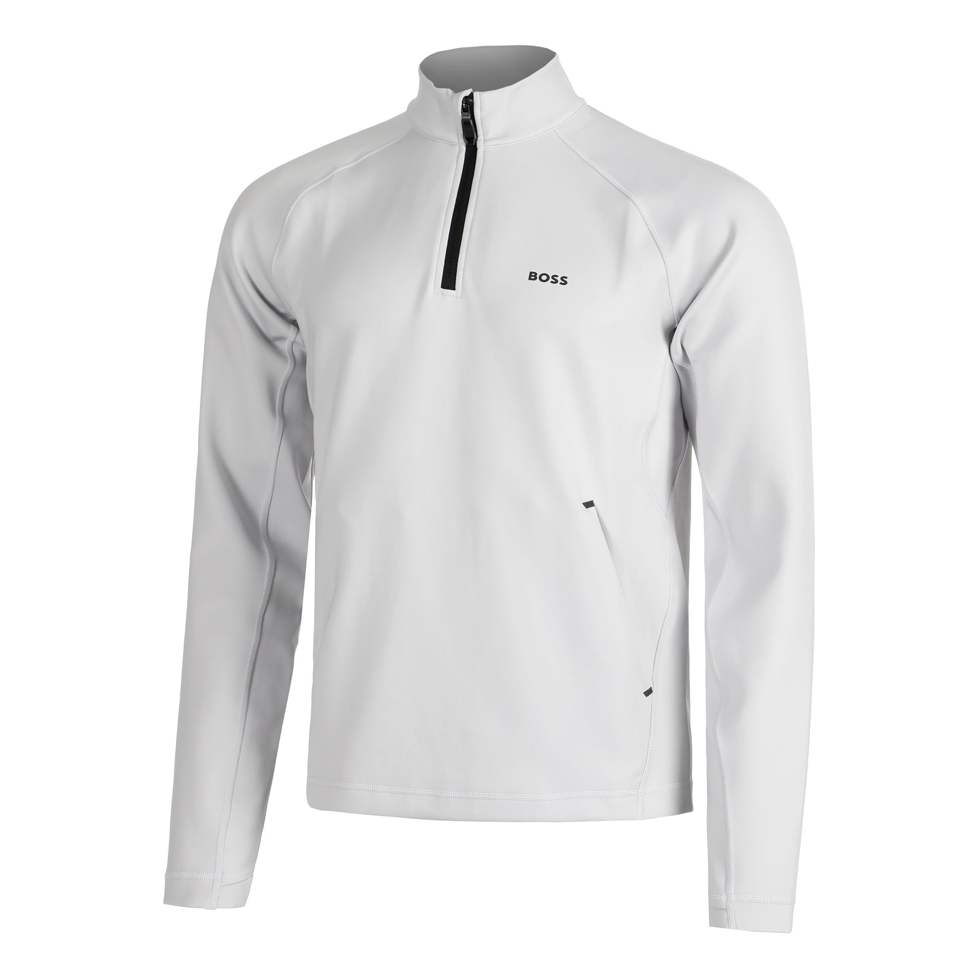 BOSS Active Sweatshirt Herren-Hellgrau