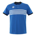 Kadiri Men Striped Button T-Shirt Herren - blau,