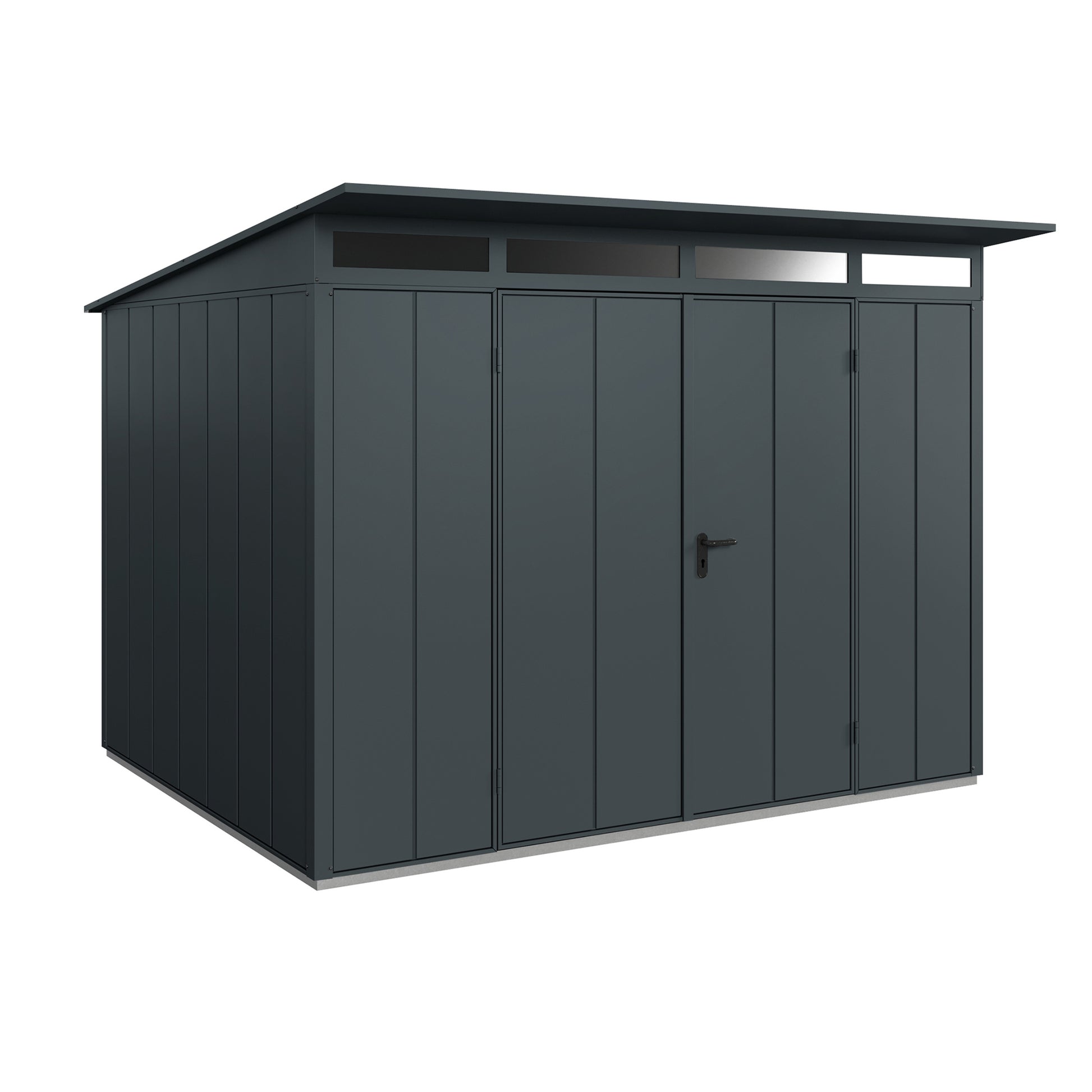 Hörmann Set Berry Modern-P,Typ 3 Gerätehaus-Anthrazit