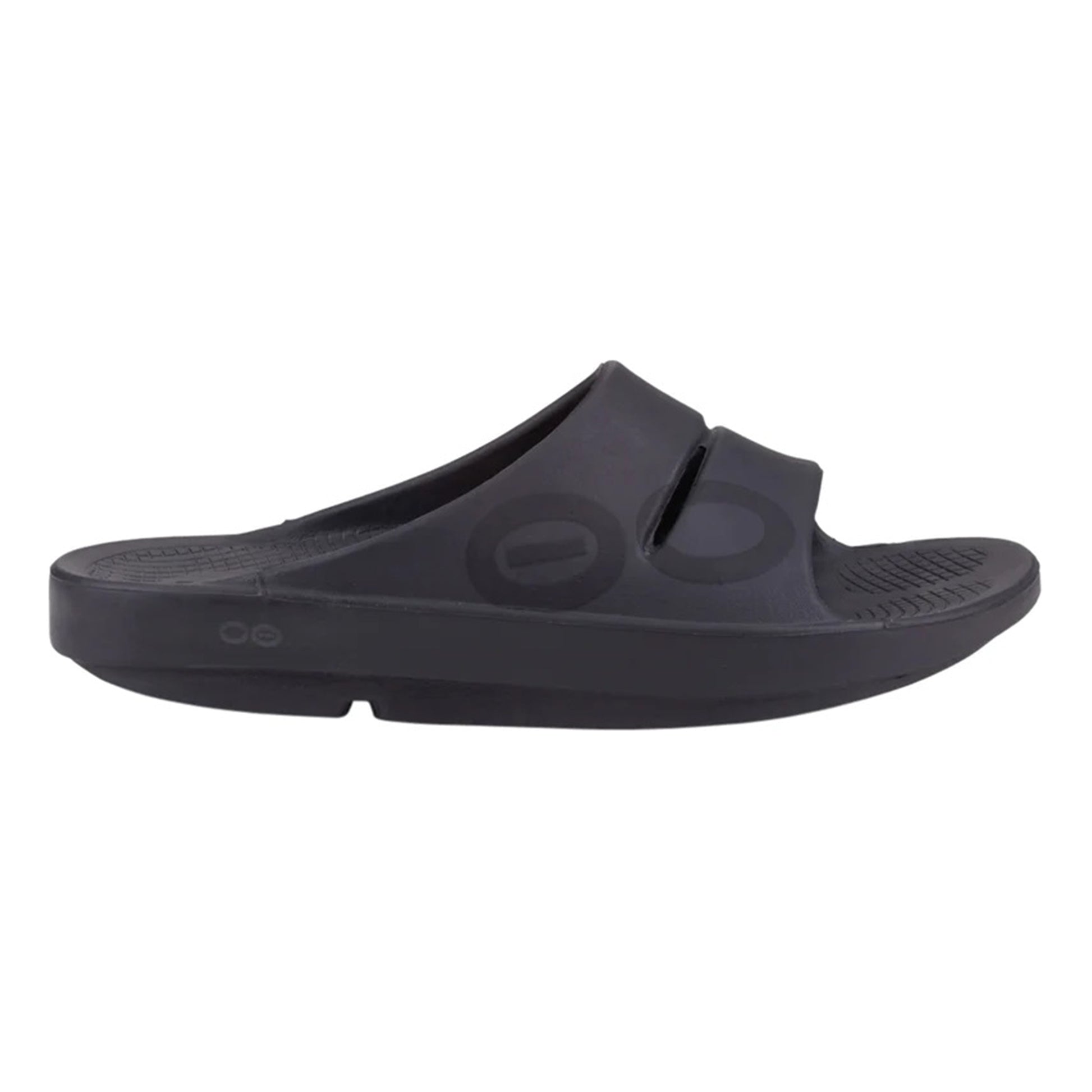 OOFOS Ooahh Sport Recoveryschuh Unisex - schwarz matt