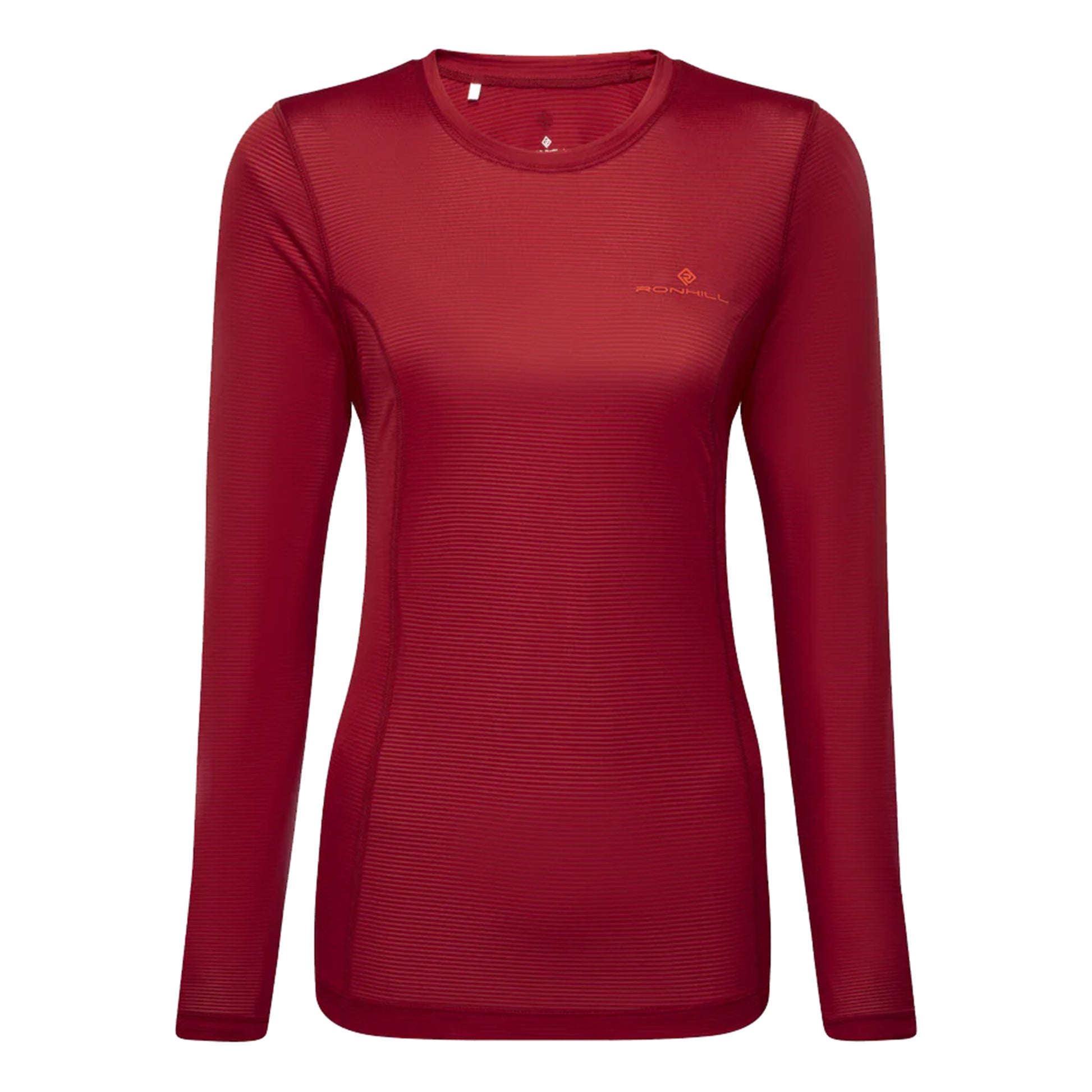 Ronhill Tech Longsleeve Laufshirt Damen-Rot