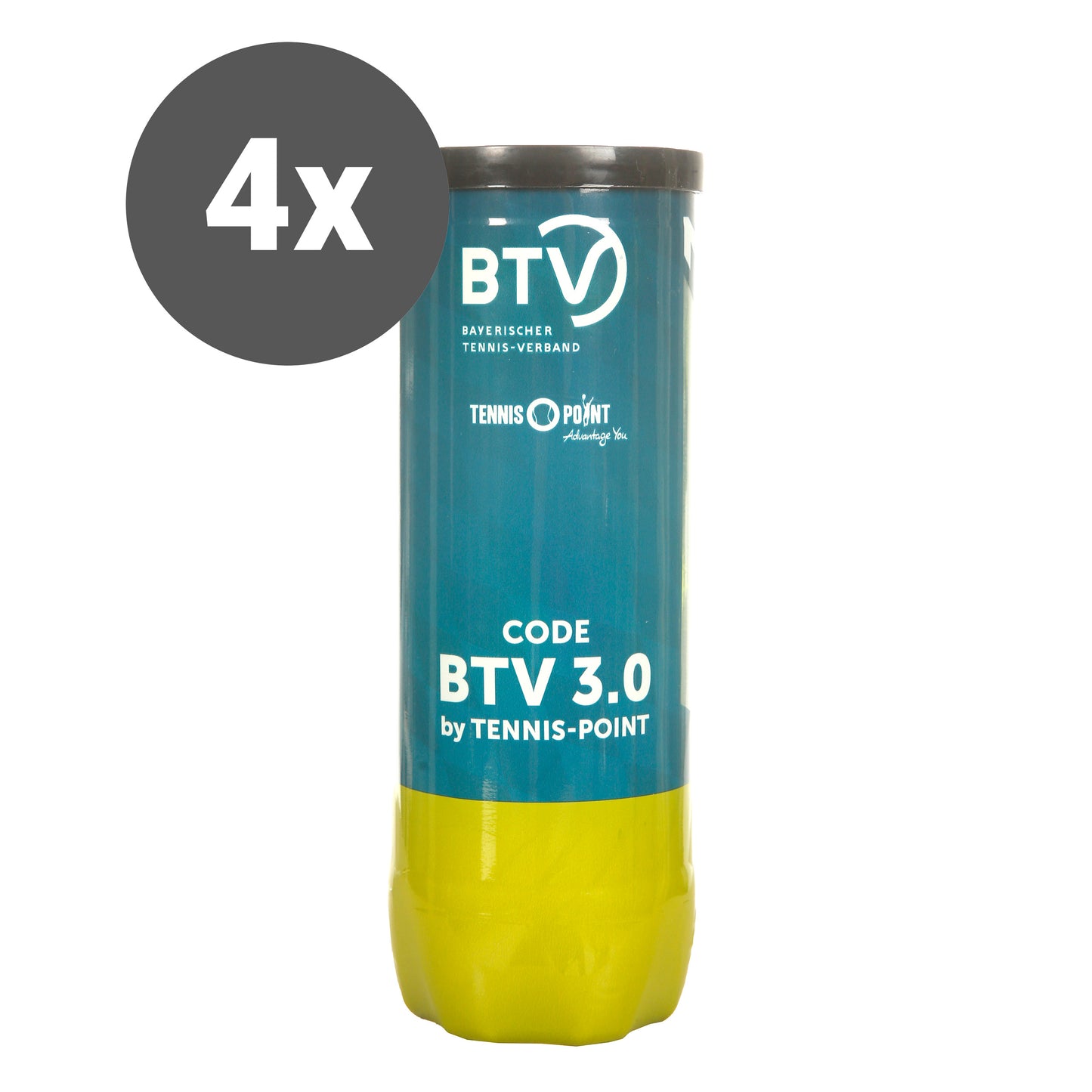 BTV 3er Dose Spieltagspaket 4x Code BTV 3.0 by Tennis Point