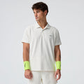 Match Polo Herren-Creme