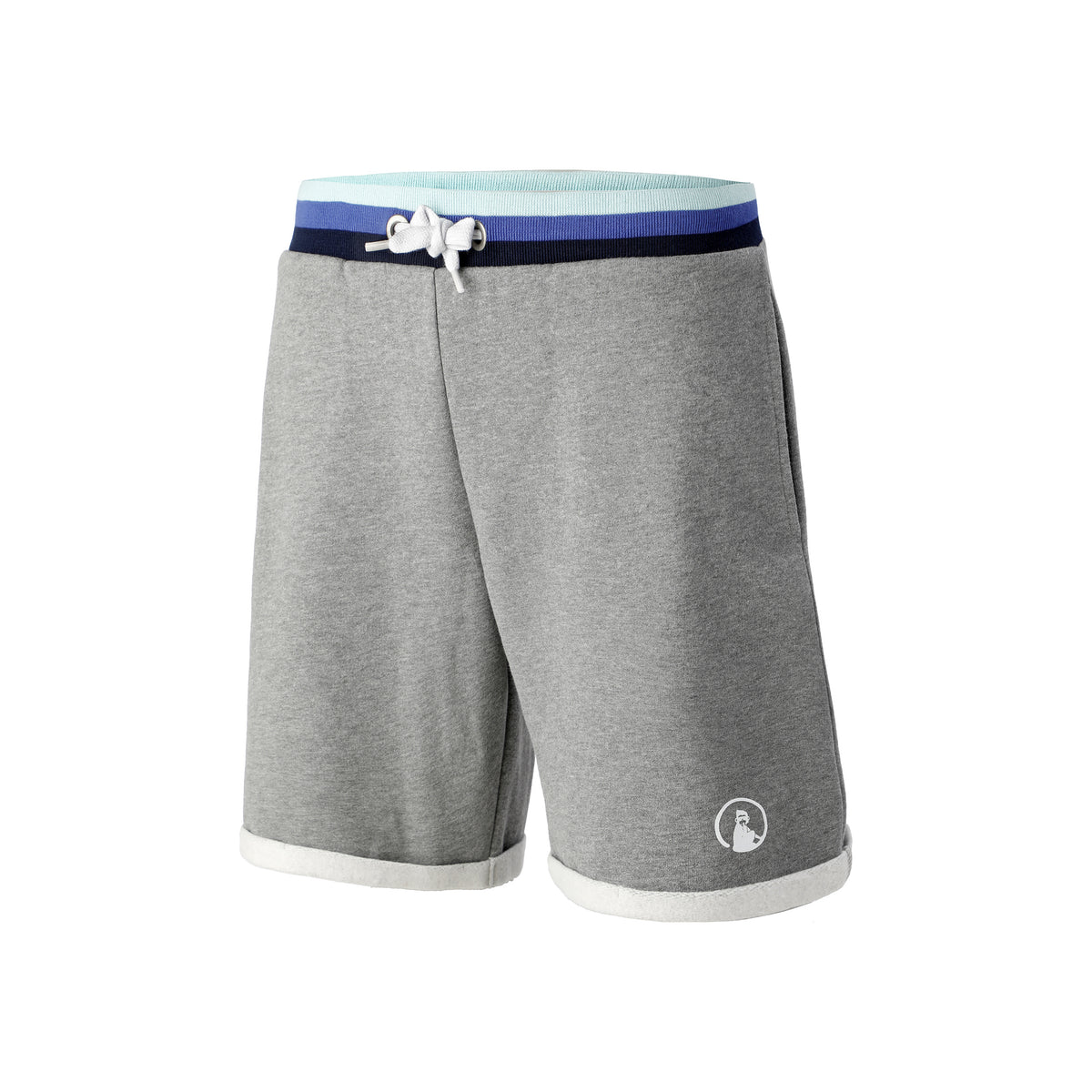 Quiet Please Ocean Cotton Shorts Herren - grau, blau