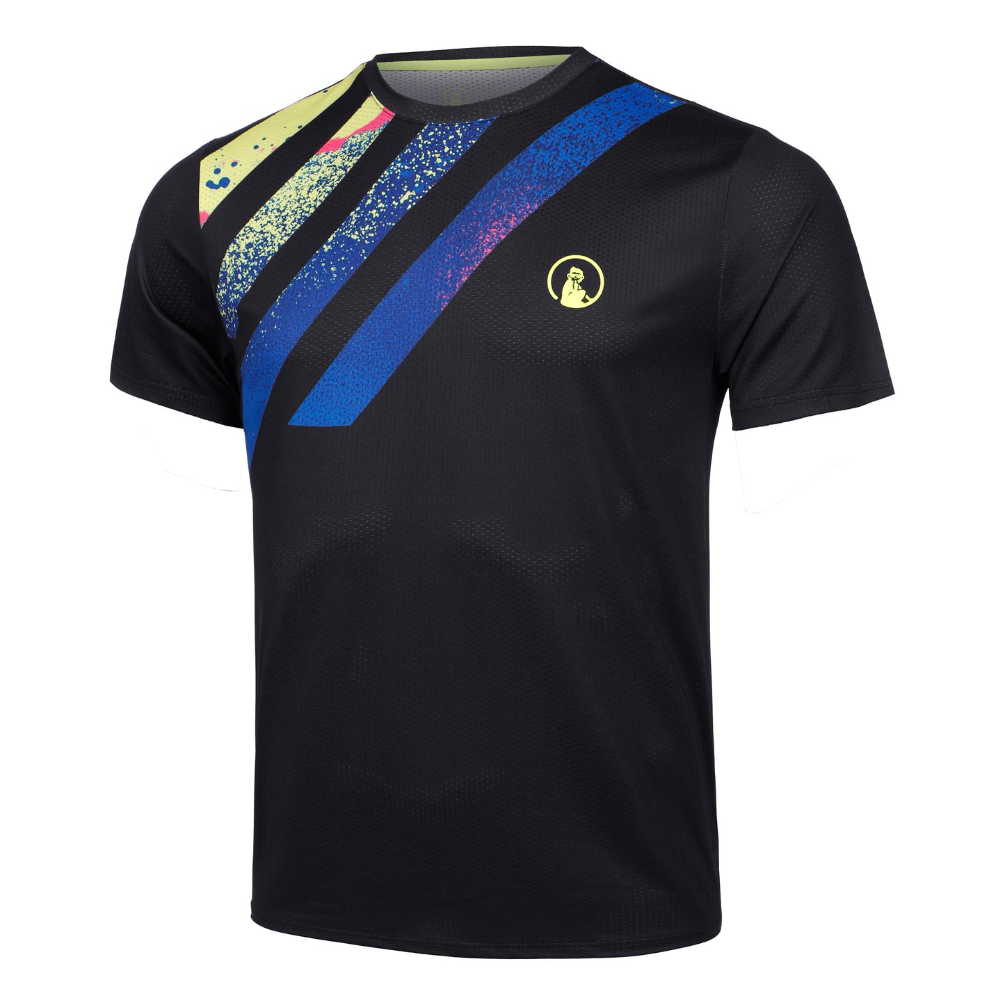 Quiet Please Retro Receiver T-Shirt Herren - schwarz, mehrfarbig