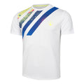 Retro Receiver T-Shirt Herren - weiß, mehrfarbig