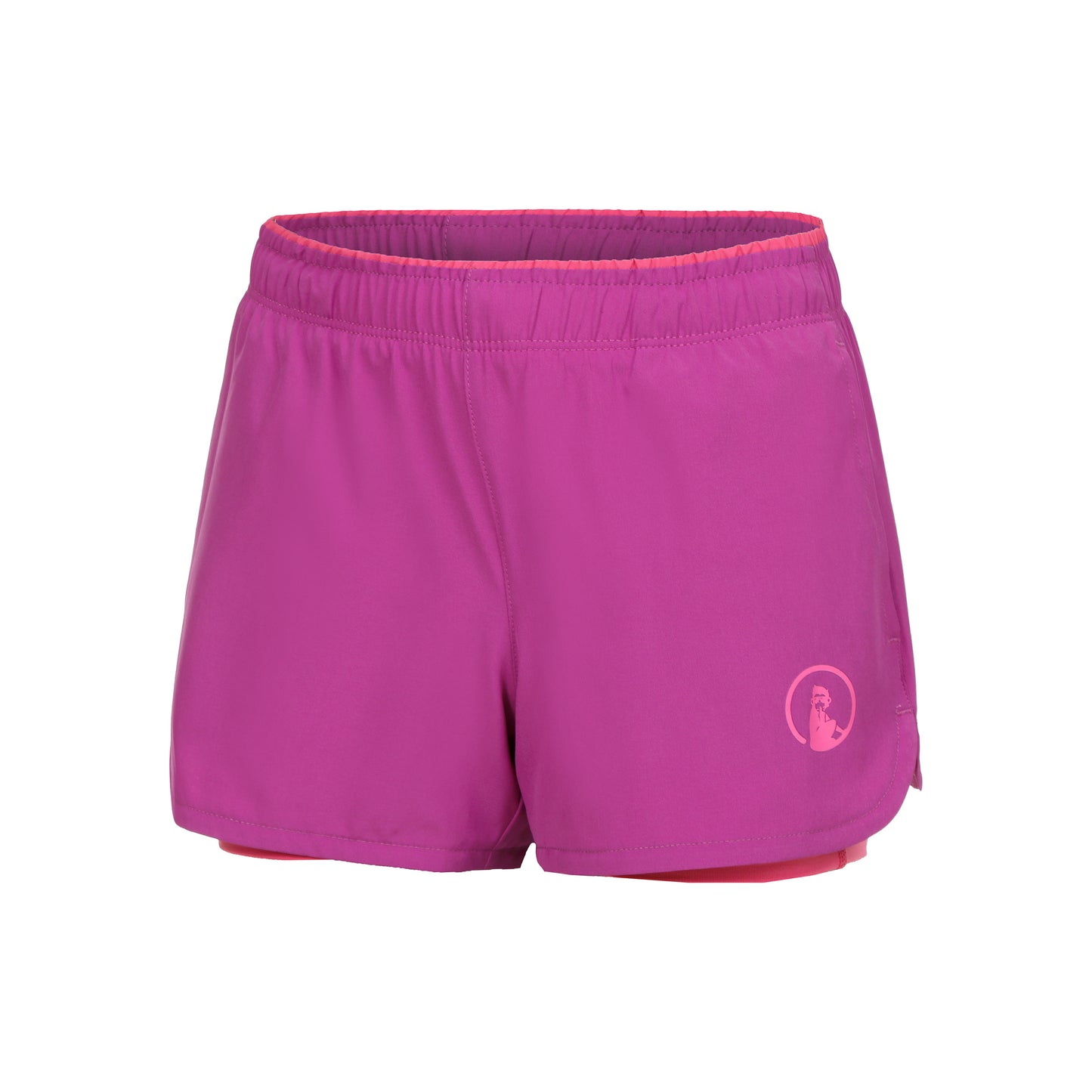 Quiet Please Point 2in1 Shorts Mädchen-Berry,Pink