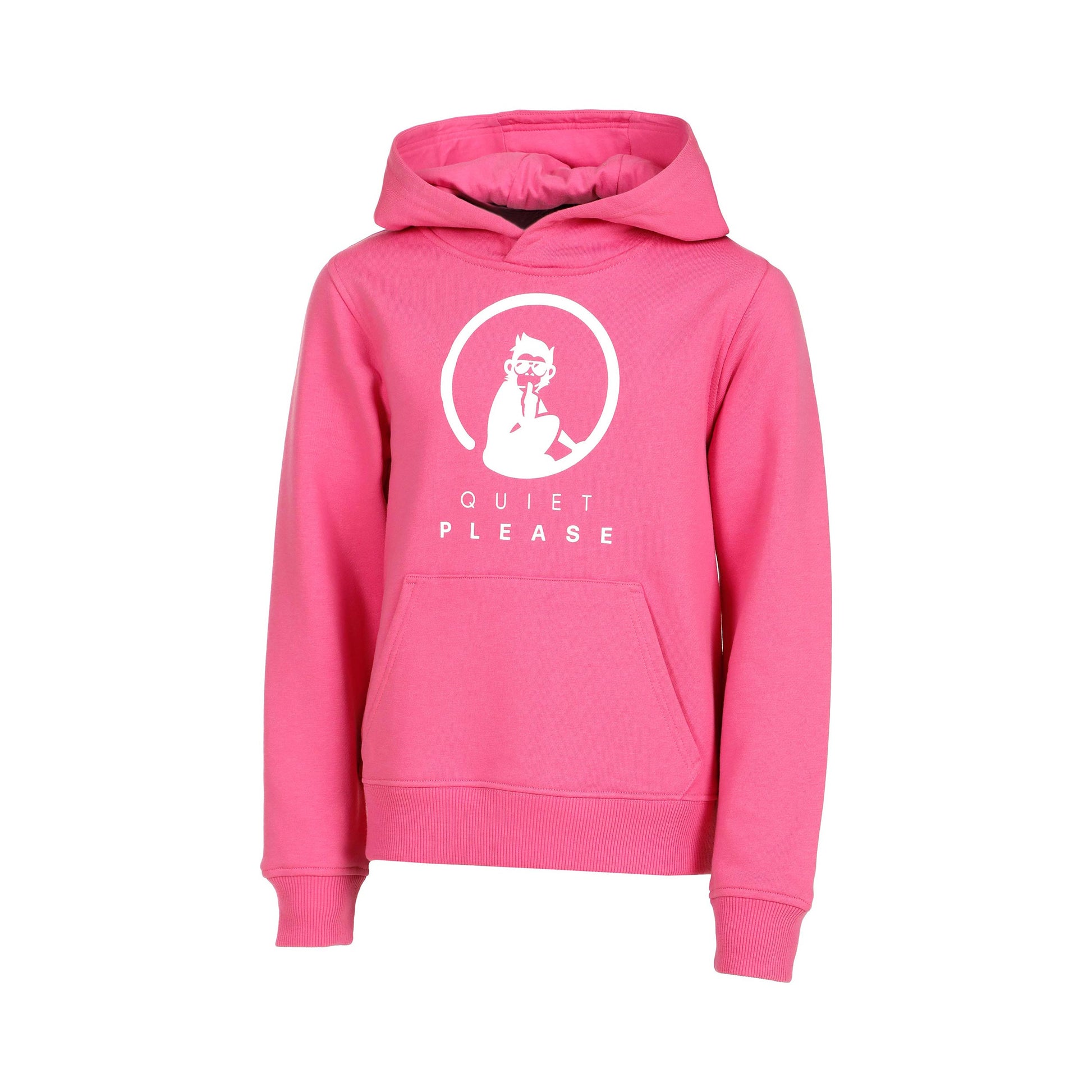Quiet Please Baseline Logo Hoody Mädchen-Pink