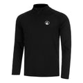 Big Serve 1/4 Zip Longsleeve Herren-Schwarz