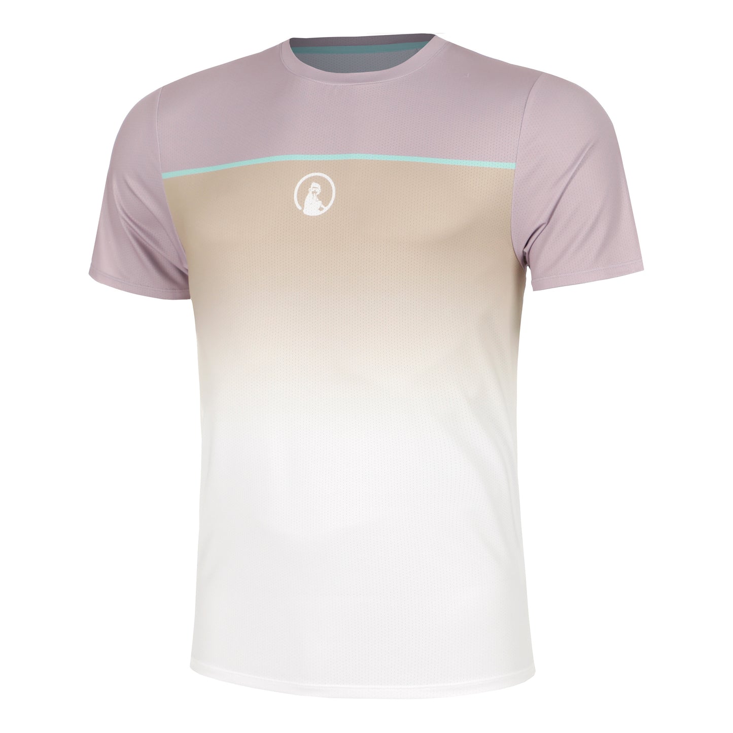 Quiet Please Mind Receiver Faded T-Shirt Herren-Lila,Mehrfarbig