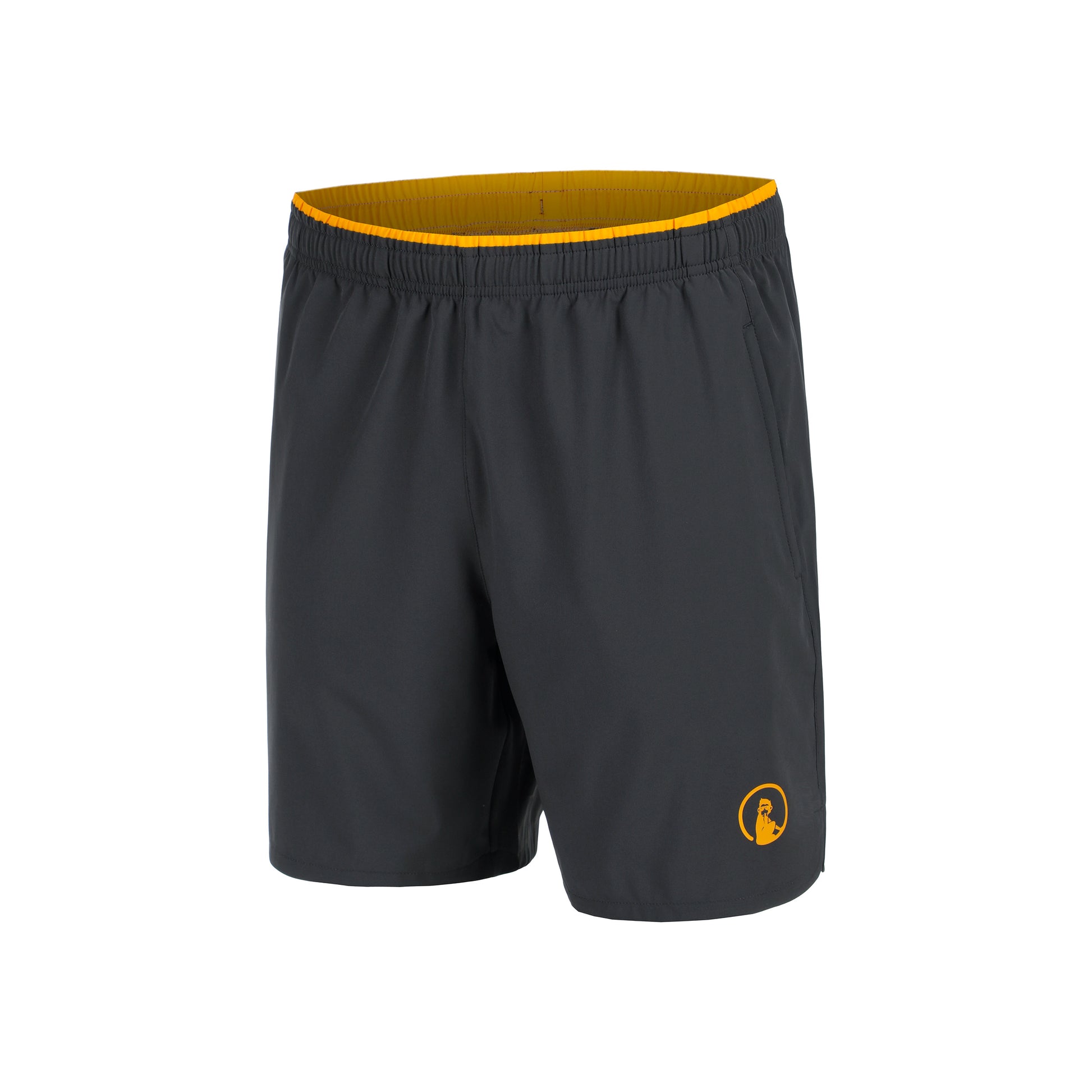 Quiet Please Endlessly Slam 7in Shorts Herren-Anthrazit,Orange