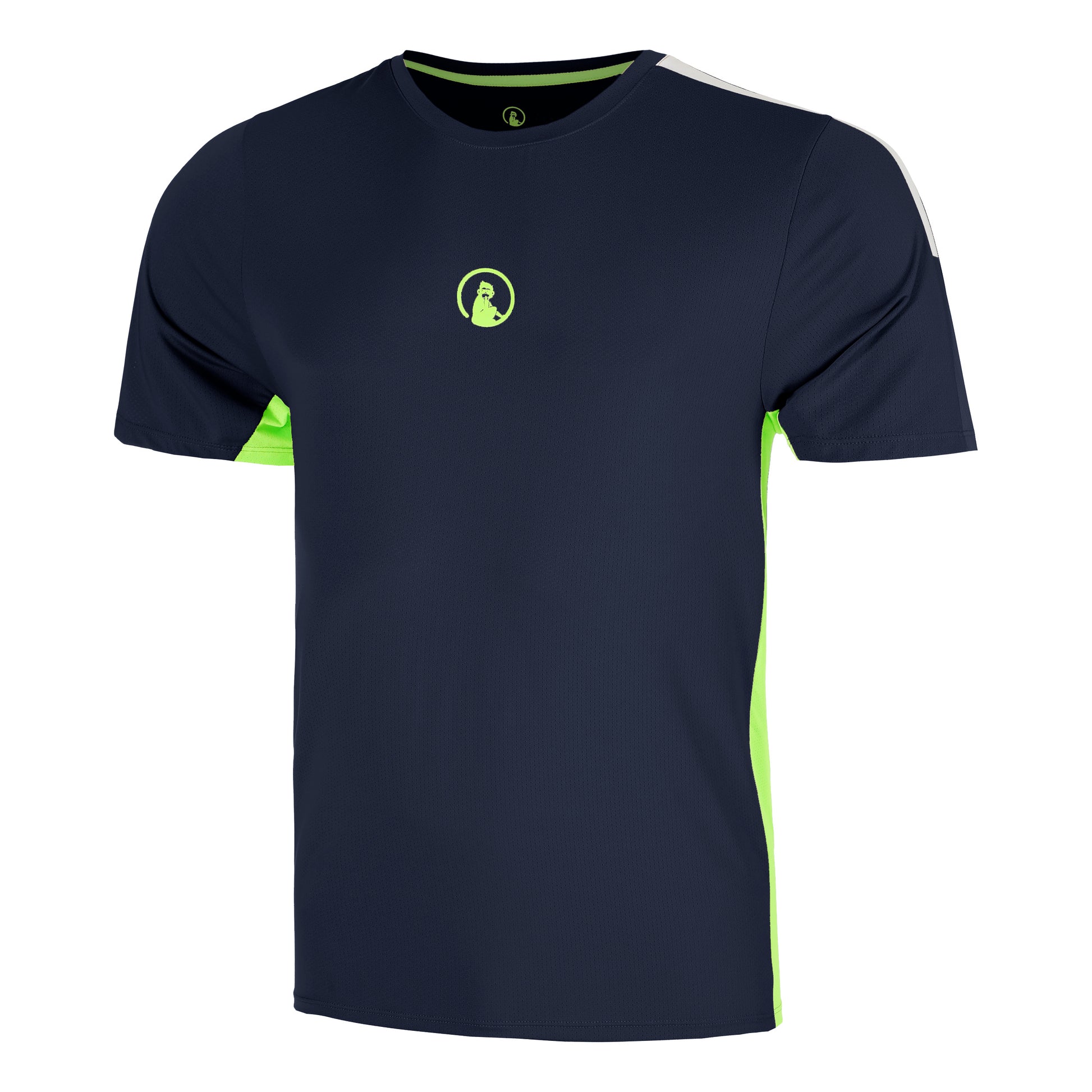 Quiet Please Wild Receiver Verti T-Shirt Herren-Dunkelblau,Mehrfarbig