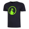 Wild Trainings T-Shirt Herren-Dunkelblau,Neongrün