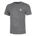 Receiver Embossed T-Shirt Herren - grau, weiß