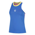 Racerback 2.0 Tank-Top Damen-blau, weiß