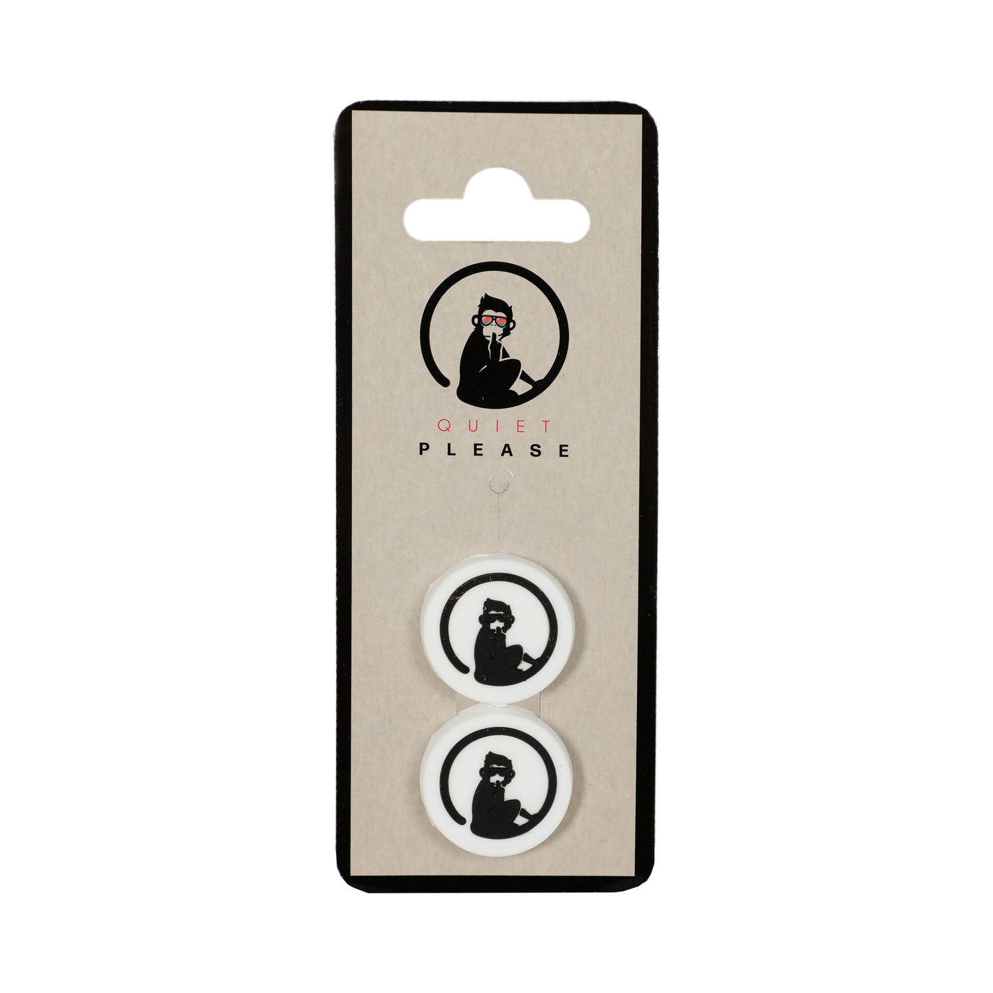 Quiet Please Dämpfer 2er Pack-Weiß